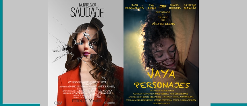 Los cortometrajes `Saudade´y `Vaya personajes´, seleccionados en el Encuentro Audiovisual de Jóvenes del Festival Internacional Cinema Jove de Valencia