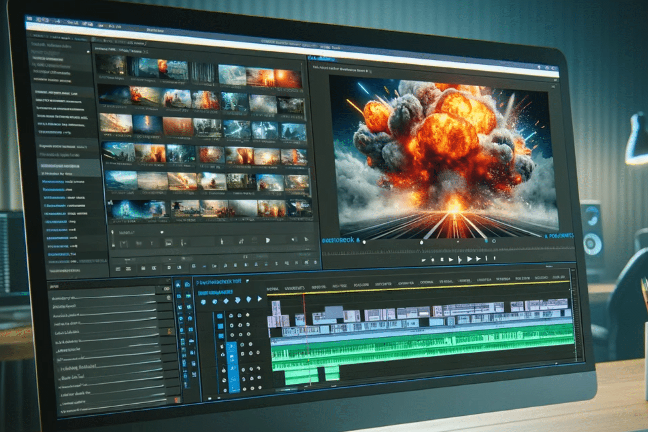 Editar vídeos con efectos especiales con un ordenador